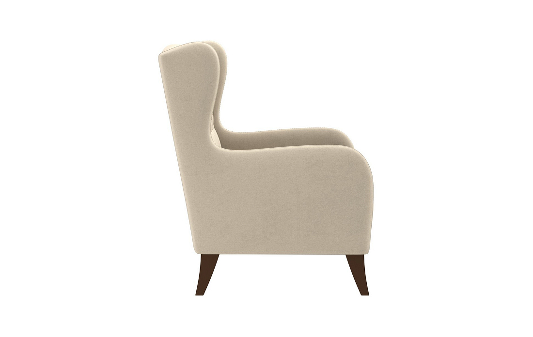 Евромагнат М / Кресло для отдыха велюр тенерифе крем